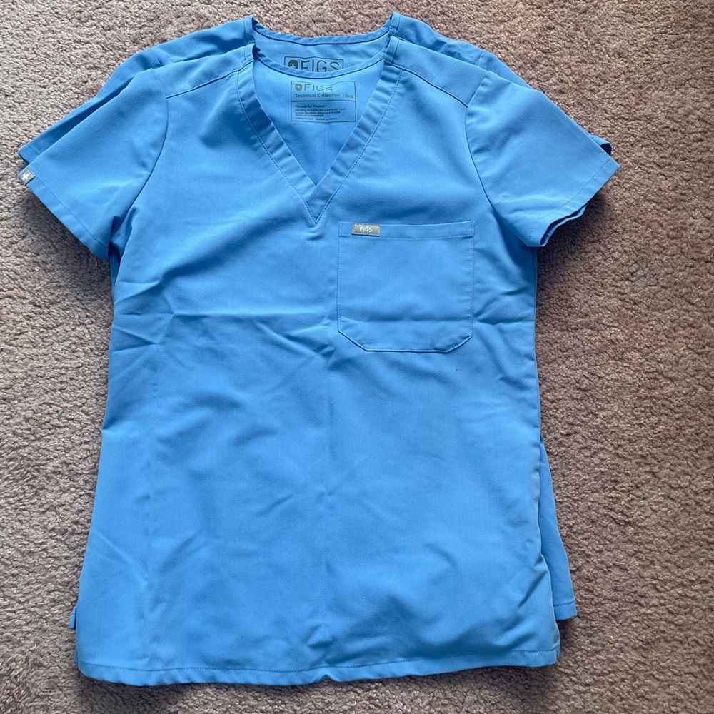 Figs scrubs ceil blue XXS/XXST